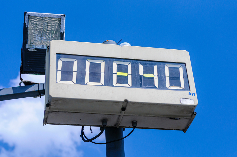 Department,Of,Transport,Driver,Operated,Self,Weigh,Weighbridge,Readout,Display