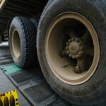 Weight,Control,On,The,Road.,Close-up,Of,A,Truck,On